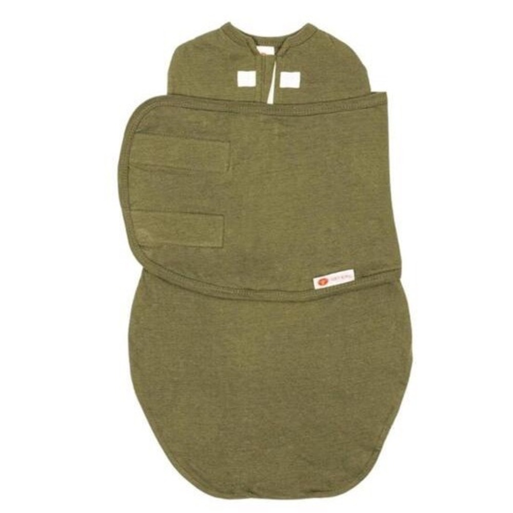 Embe‎ 2-way SwaddleOut Olive Green Adjustable Transition Swaddle 12-18 lbs OS